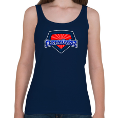 PRINTFASHION ÉLETMŰVÉSZ - Női atléta - Sötétkék