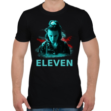 PRINTFASHION ELEVEN - Férfi póló - Fekete férfi póló