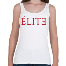PRINTFASHION ÉLITE - Női atléta - Fehér női trikó