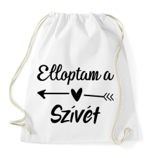 PRINTFASHION Elloptam a szívét - páros 1 - Sportzsák, Tornazsák - Fehér tornazsák
