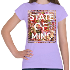 PRINTFASHION Elmeállapot - Női póló - Viola