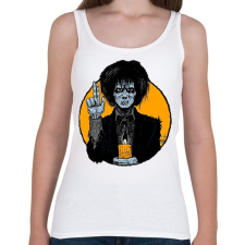 PRINTFASHION Élőhalott - Női atléta - Fehér női trikó