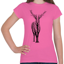 PRINTFASHION Élővilág - Női póló - Rózsaszín női póló