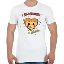 PRINTFASHION Elrabolta a szívem - Férfi póló - Fehér férfi póló