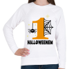 PRINTFASHION Első Halloweenem - Női pulóver - Fehér