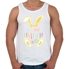 PRINTFASHION Első húsvétom - Férfi atléta - Fehér