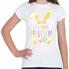 PRINTFASHION Első húsvétom - Női póló - Fehér női póló