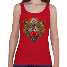 PRINTFASHION Első szerelem  - Női atléta - Cseresznyepiros