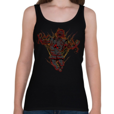 PRINTFASHION Elszabadult - Női atléta - Fekete