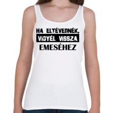 PRINTFASHION Eltévedt pároknak - Ha eltévednék - Női atléta - Fehér