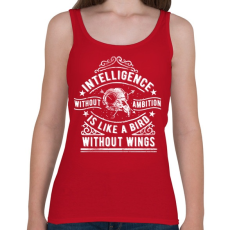 PRINTFASHION Eltökélt  - Női atléta - Cseresznyepiros