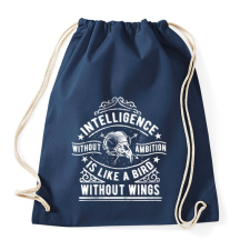 PRINTFASHION Eltökélt  - Sportzsák, Tornazsák - Sötétkék tornazsák