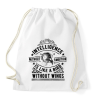 PRINTFASHION Eltökéltség - Sportzsák, Tornazsák - Fehér