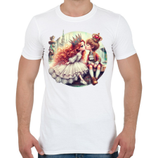 PRINTFASHION Elvarázsolt herceg - Férfi póló - Fehér férfi póló