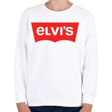PRINTFASHION elvis - Gyerek pulóver - Fehér gyerek pulóver, kardigán