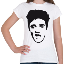 PRINTFASHION Elvis - Női póló - Fehér női póló