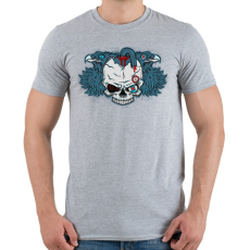 PRINTFASHION Embertelen - Férfi póló - Sport szürke