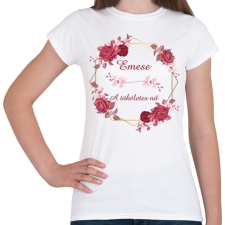 PRINTFASHION Emese - Női póló - Fehér női póló