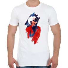 PRINTFASHION Emett Doc - Férfi póló - Fehér