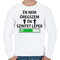 PRINTFASHION Én nem öregszem... - Férfi pulóver - Fehér