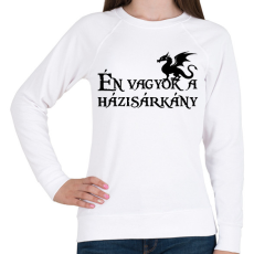PRINTFASHION Én vagyok a házisárkány-Páros póló - Női pulóver - Fehér