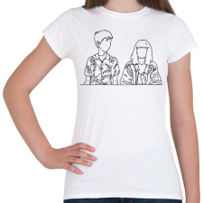 PRINTFASHION End of the f**king world - Női póló - Fehér női póló