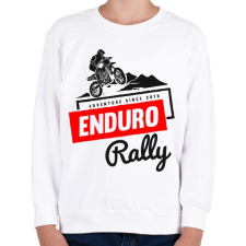 PRINTFASHION Enduro - Gyerek pulóver - Fehér gyerek pulóver, kardigán