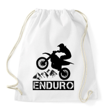 PRINTFASHION Enduro  - Sportzsák, Tornazsák - Fehér tornazsák