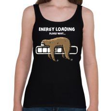 PRINTFASHION Energia betöltése - Női atléta - Fekete