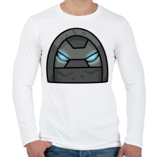 PRINTFASHION Enforcer skin - Férfi hosszú ujjú póló - Fehér férfi póló