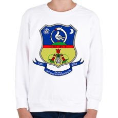 PRINTFASHION Énlaka Unitárius Egyház Címer - Gyerek pulóver - Fehér