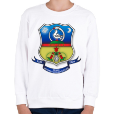 PRINTFASHION Énlaka Unitárius Egyház Címer II. - Gyerek pulóver - Fehér