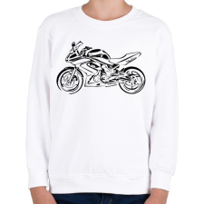 PRINTFASHION er6f2 - Gyerek pulóver - Fehér gyerek pulóver, kardigán