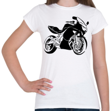 PRINTFASHION er6f - Női póló - Fehér