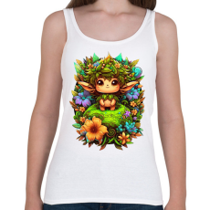 PRINTFASHION Erdei manó - Női atléta - Fehér