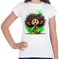 PRINTFASHION Erdei manófiú - Női póló - Fehér női póló