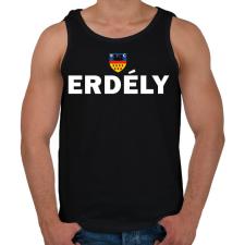 PRINTFASHION ERDÉLY - Férfi atléta - Fekete atléta, trikó