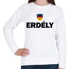 PRINTFASHION Erdély - Női pulóver - Fehér