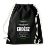 PRINTFASHION Erdész prémium minőség - Sportzsák, Tornazsák - Fekete