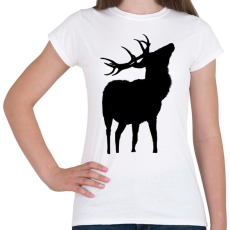 PRINTFASHION Erdők Királya - Női póló - Fehér
