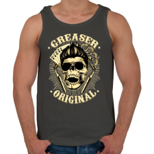 PRINTFASHION Eredeti pomádé - Férfi atléta - Sötétszürke atléta, trikó