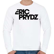 PRINTFASHION Eric Prydz - Férfi pulóver - Fehér férfi pulóver, kardigán