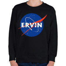 PRINTFASHION Ervin Nasa névnap - Gyerek pulóver - Fekete gyerek pulóver, kardigán