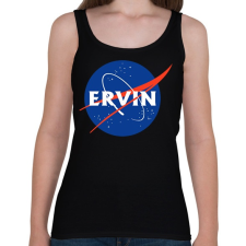 PRINTFASHION Ervin Nasa névnap - Női atléta - Fekete női trikó