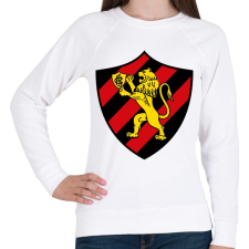 PRINTFASHION Escudo Logo - Női pulóver - Fehér női pulóver, kardigán