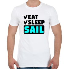 PRINTFASHION ESS - Férfi póló - Fehér férfi póló