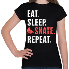 PRINTFASHION ESSR - Női póló - Fekete női póló