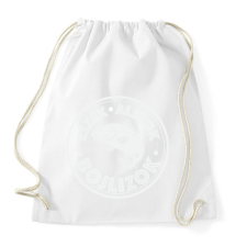 PRINTFASHION EszekAlszokBojlizokFeher-04 - Sportzsák, Tornazsák - Fehér tornazsák