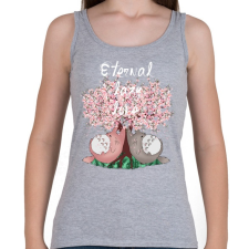 PRINTFASHION Eternal Lazy Love ;)  - Női atléta - Sport szürke női trikó