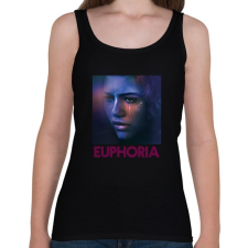PRINTFASHION Euphoria - Női atléta - Fekete női trikó
